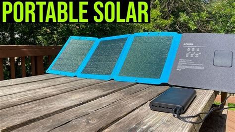 Anker Solar Panel and Battery Tested - YouTube