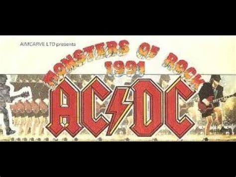 Monsters of Rock 1991 Special - YouTube