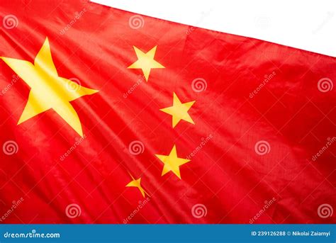 China Flag Waving As a Background Stock Photo - Image of full, isolated ...