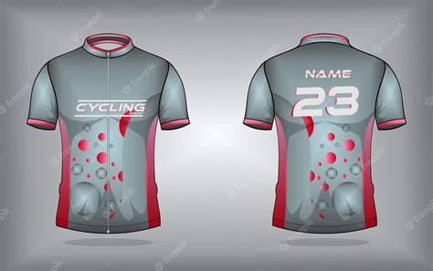 Premium Vector | Cycling jersey premium