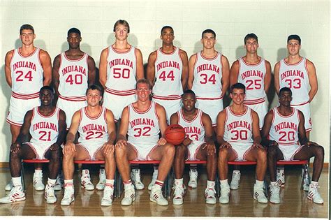 This is my favorite IU team. | Indiana hoosiers basketball, Indiana university, Indiana basketball