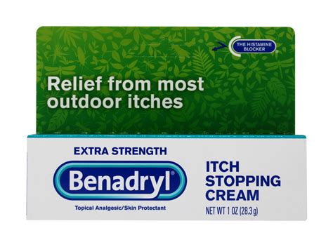 Benadryl Extra Strength Itch Stopping Cream - 1 Oz - Walmart.com