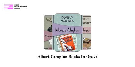 Albert Campion Books in Order (30 Book Series)