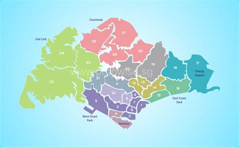 Images and Places, Pictures and Info: singapore map districts