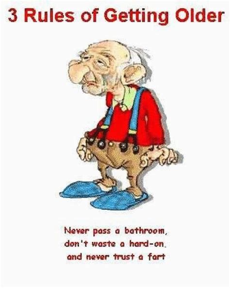 Funny Old People Birthday Cards 3 Rules Of Getting Older | BirthdayBuzz