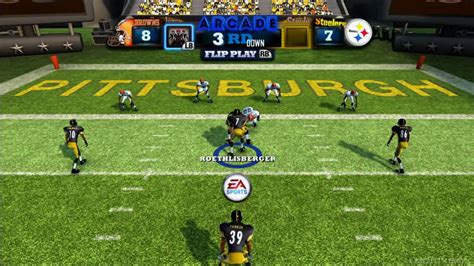 Madden NFL Arcade - Browns vs Steelers HD - YouTube