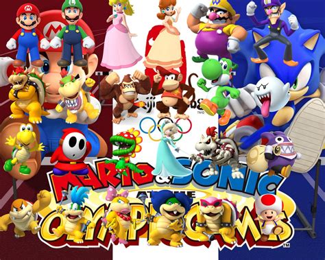 Mario and Sonic 2022 Winter Olympics Mario Roster by Fakemon1290 on ...