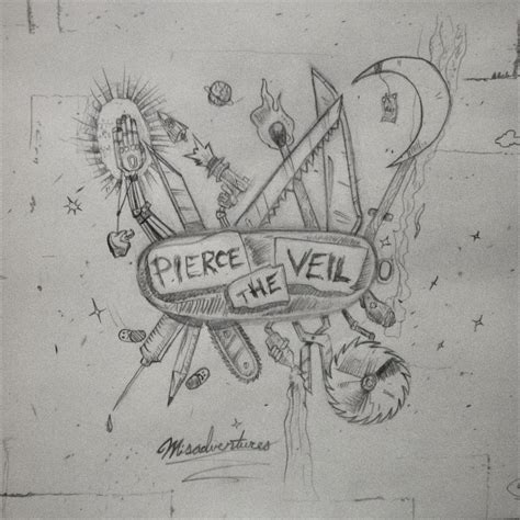 Pierce the Veil Misadventures album art -e.j.m. 2016 | Pierce the veil, Pierce the veil ...