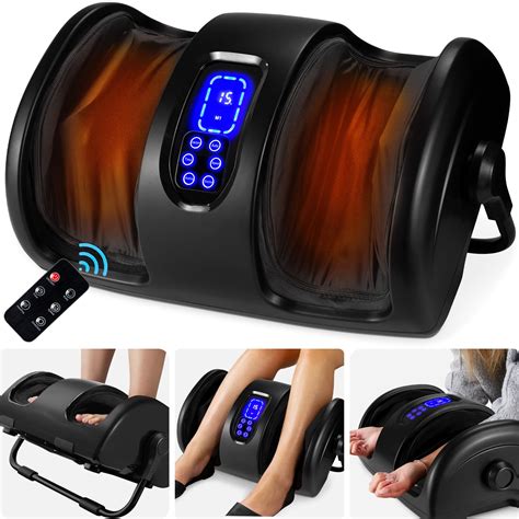 Reflexology Shiatsu Foot Massager w/ High-Intensity Rollers, Remote Co – Best Choice Products