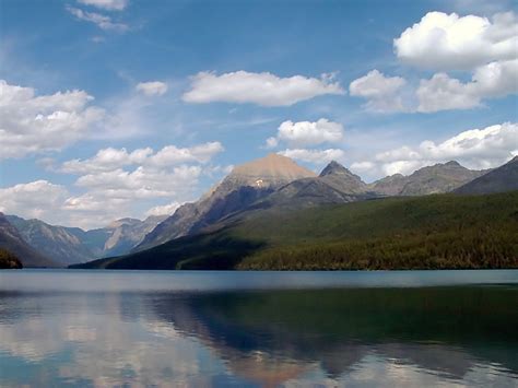 Free Bowman Lake, Glacier National Park Stock Photo - FreeImages.com