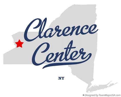 Map of Clarence Center, NY, New York