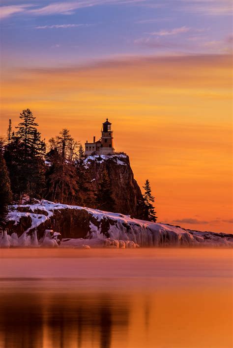 Split Rock Magic | Split Rock Lighthouse sunrise on a cold (… | Flickr