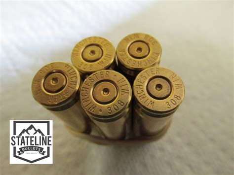 308 Once Fired Brass Winchester Headstamps - Stateline Bullets