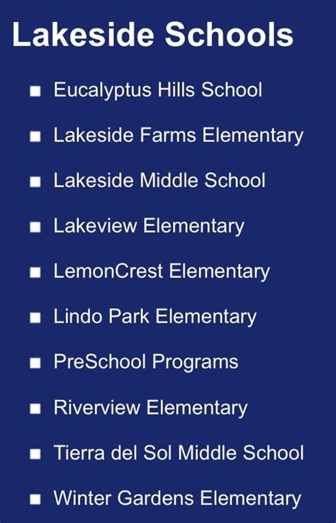 LAKEVIEW ELEMENTARY SCHOOL - Updated January 2025 - 9205 Lakeview Rd, Lakeside, California ...