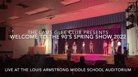 The Louis Armstrong Middle School Glee Club 'Welcome To The 90's ...