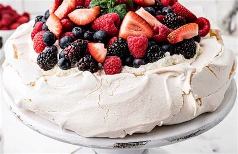 Air Fryer Vanilla Berry Pavlova – talktrend