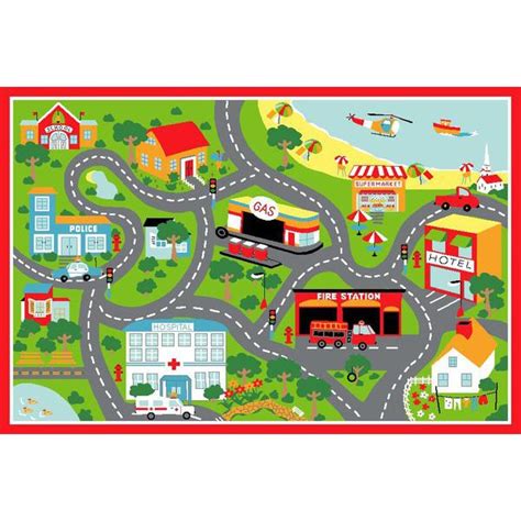 printable kids road map - Clip Art Library