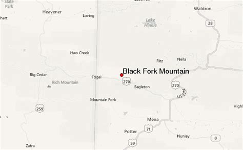 Black Fork Mountain Mountain Information