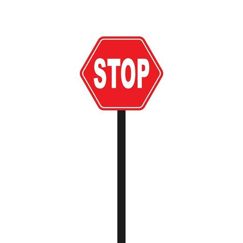 traffic sign icon no stopping 34933661 Vector Art at Vecteezy