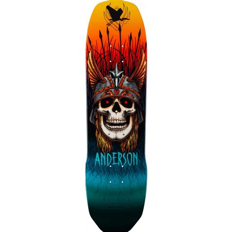 Powell Peralta Skateboard Deck Pro Flight 289 Andy Anderson 8.45"