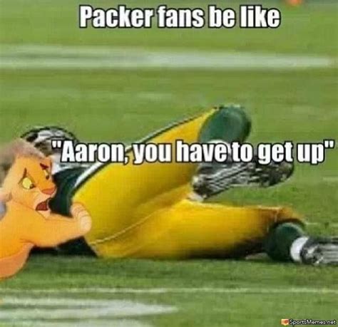 Aaron Rodgers Injury | Green bay packers football, Green bay packers ...