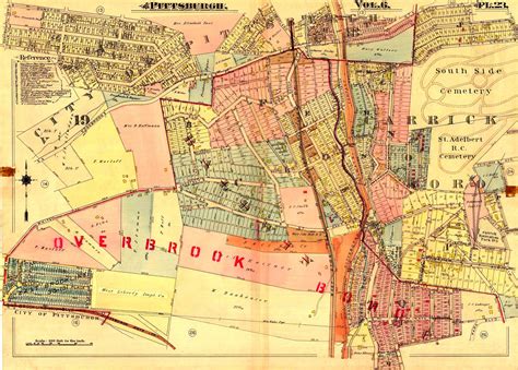 Brookline and Surroundings - Map - 1916