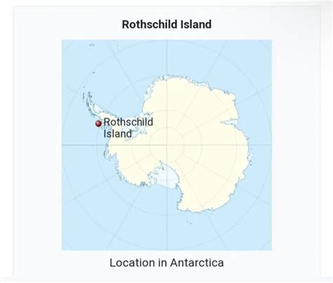 Rothschild Island Rothschild Island Location in Antarctica - America’s ...