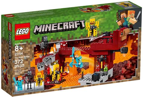 Lego- Minecraft 21154 The Blaze Bridge | Teton Toys