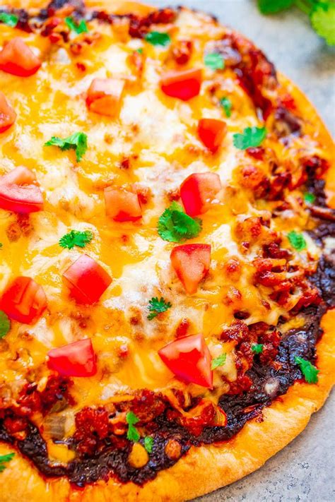 Mexican Taco Pizza | Recipe | Taco pizza, Recipes, Leftover taco meat