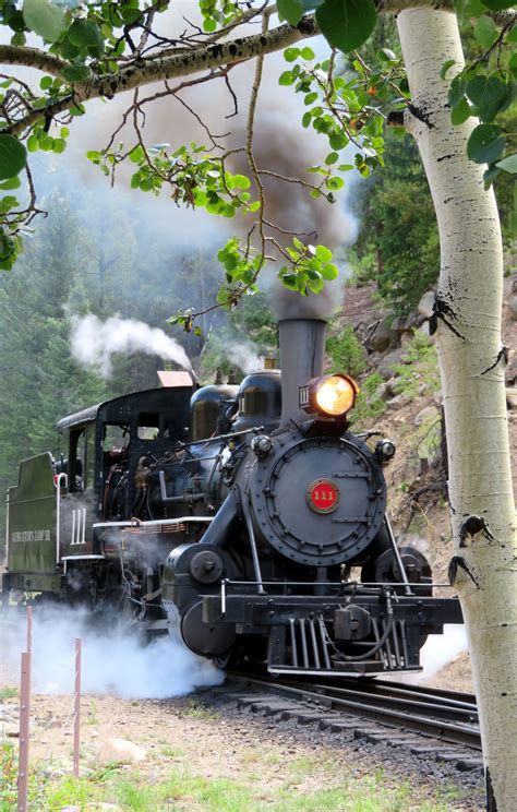 Georgetown Loop Railroad, Colorado. Photo: WendyJames ~ Aug 2017 Georgetown Loop, Steam Trains ...