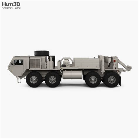 Oshkosh HEMTT M984A4 Wrecker Truck 2014 3D model - Military on Hum3D