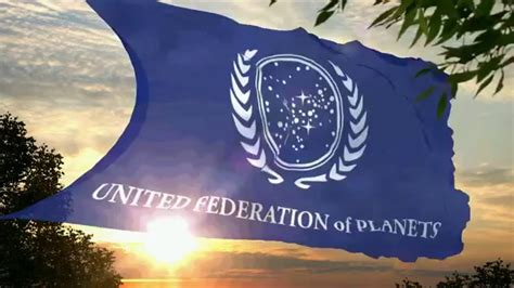 Flag and anthem of the United Federation of Planets - YouTube