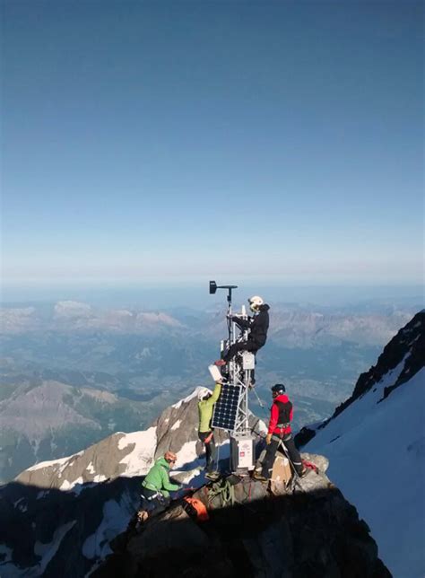 Mont Blanc: Weather Monitoring: Europe's highest weather station