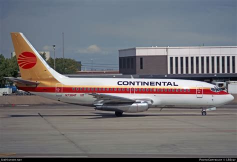 Aircraft Photo of N7384F | Boeing 737-247 | Continental Airlines ...