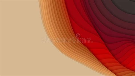 Colorful Paper Layers. 3D Abstract Gradient Papercut Stock Vector - Illustration of vector ...