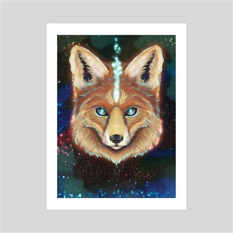 Animal Spirits: Coyote , an art print by Art by The King - INPRNT