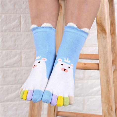 5 PAIRS Kids cute toe socks for holiday gift boys girls | Etsy