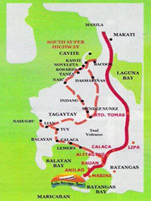 Anilao Outrigger Resort Map -TravelSmart.NET