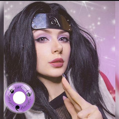 Sharingan Purple Yearly Cosplay Contacts