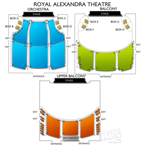 Royal Alexandra Theatre Seating Chart | Vivid Seats