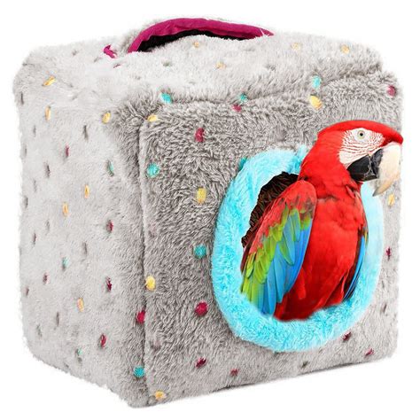 Coaye Hot Warm Bird Bed Hut Hanging Cage Birds for Hamster Parrot Rope for Cage - Walmart.com