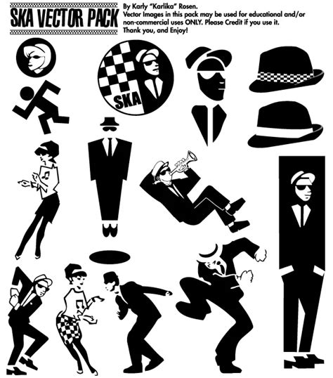 Ska Vector Pack Free | Ska music, Ska, Vector artwork