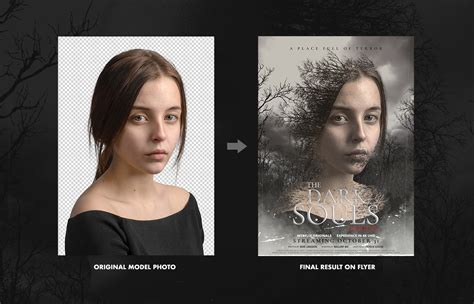 Horror Movie Poster Template PSD :: Behance