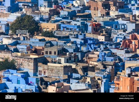 Blue City Jodhpur Stock Photo - Alamy