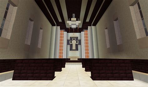 [Detail] Church interior. : Minecraft