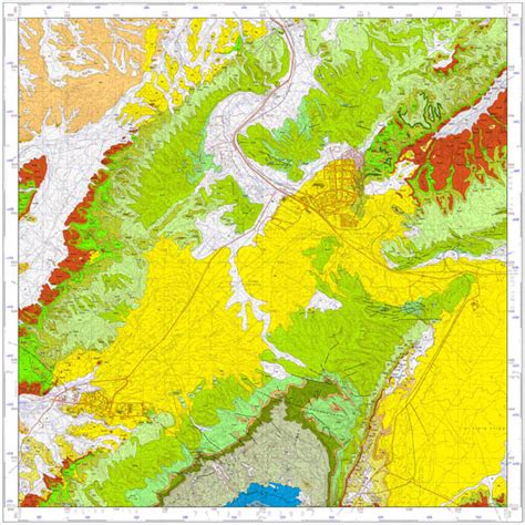 The Dimona sheet in 1:50,000 scale | Geological survey of Israel