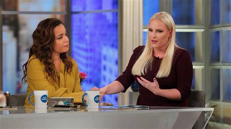 'The View' host Meghan McCain tears up on first day when talking about ...