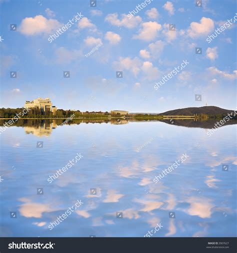 High Court Australia National Library Reflected Stock Photo 3907627 | Shutterstock