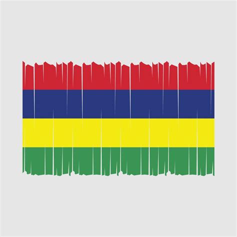 Mauritius Flag Vector Illustration 21908448 Vector Art at Vecteezy