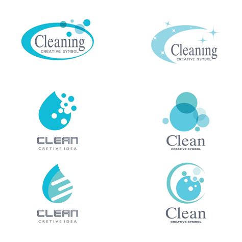 cleaning clean service logo icon vector template 3261519 Vector Art at Vecteezy